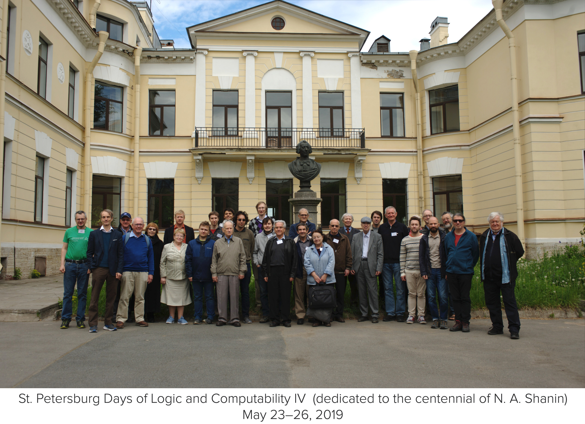 Photo of the participants of the conference taken on May 24, 2019