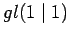 $ gl(1\mid1)$