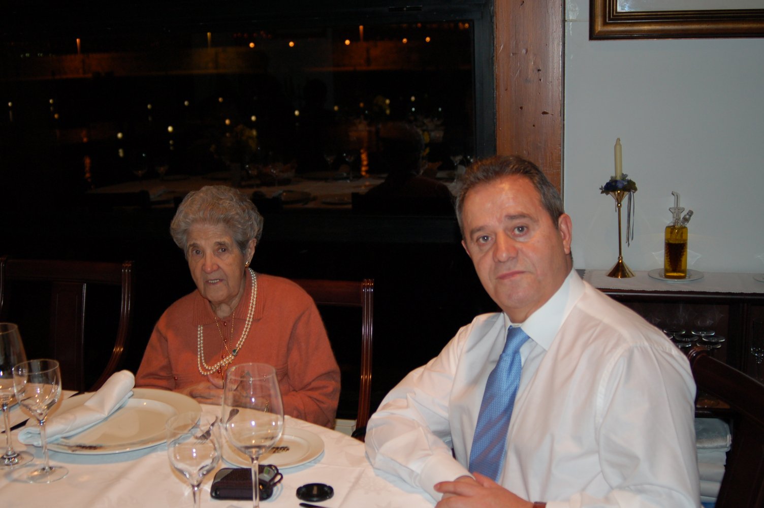 Doña Fidela y Pepe