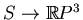 $ S\to \mathbb{R}P^3$